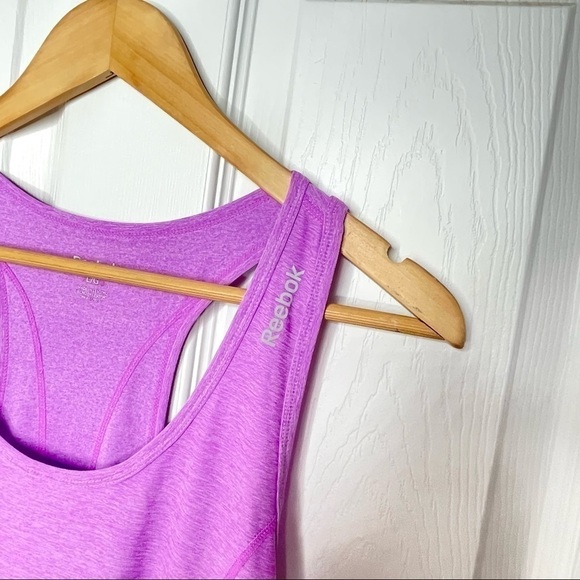 REEBOK NWOT Bright Purple Workout Racerback Tank Top - Picture 4 of 7
